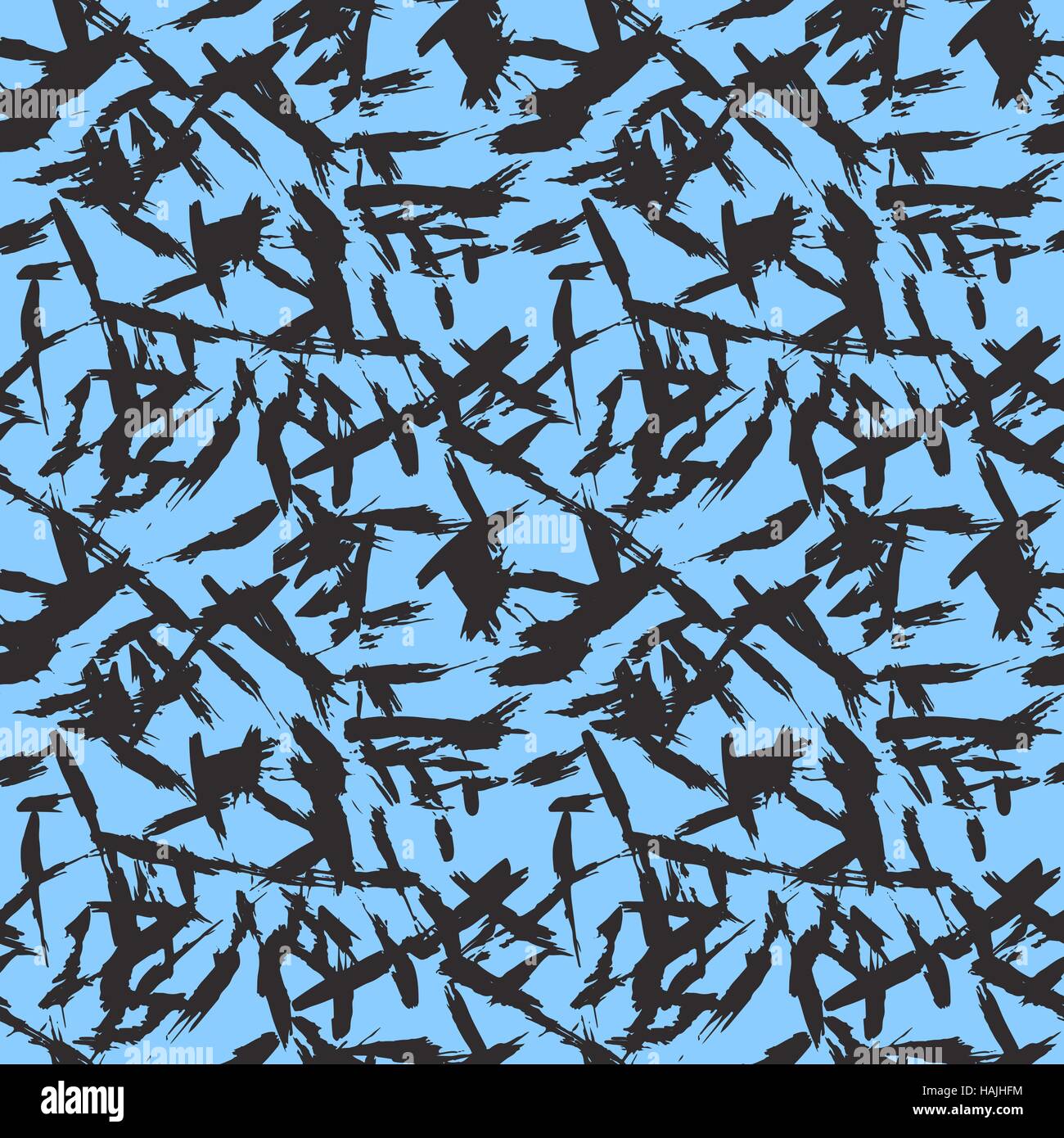 Vektor Musterdesign. Zusammenfassung Hintergrund mit Pinselstrichen. Stock Vektor