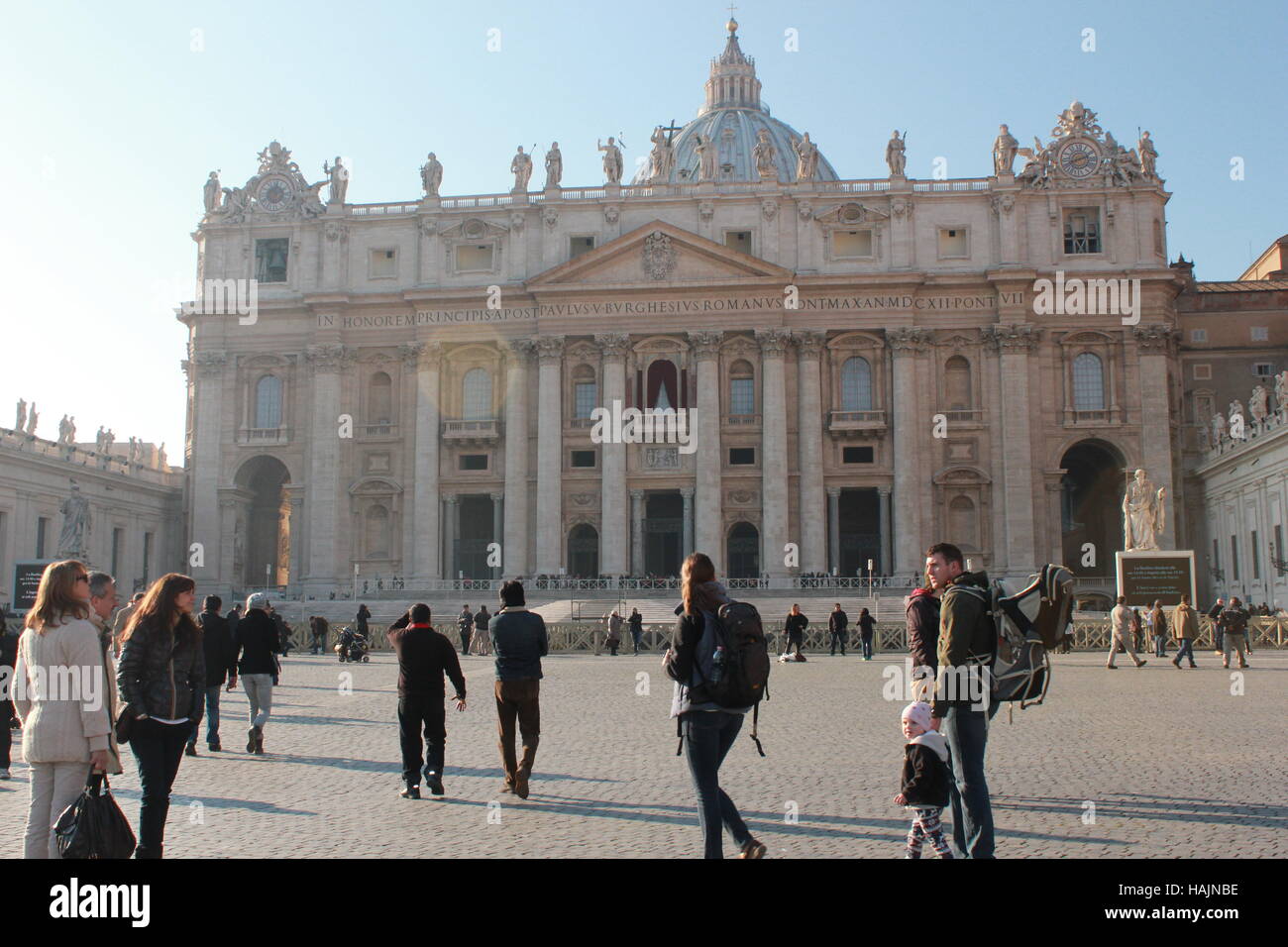 Der Vatikan, Rom Italien Stockfoto