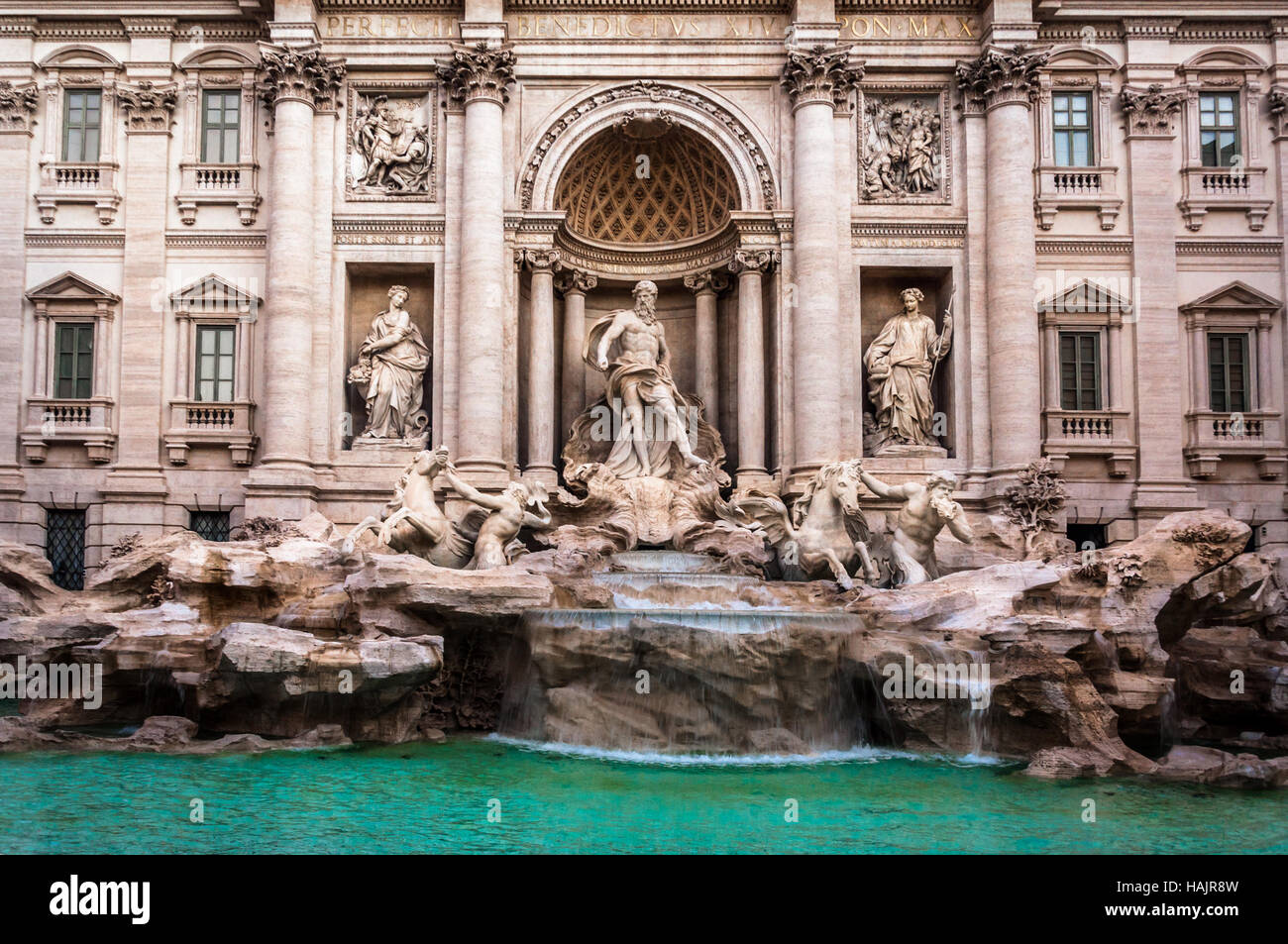 Brunnen Trevi Stockfoto