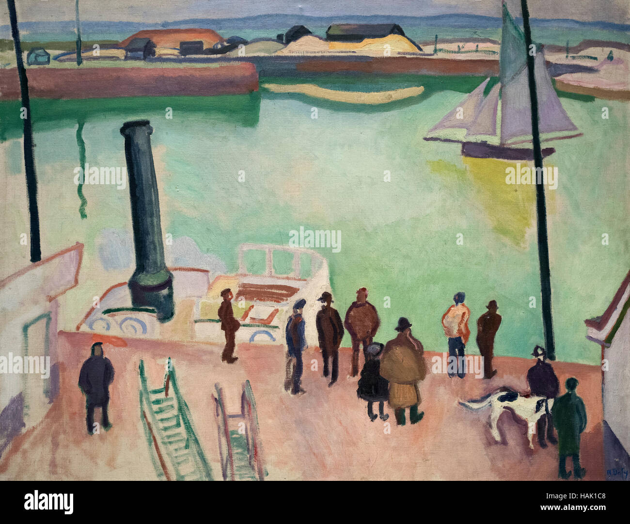 Raoul Dufy (1877-1953), Hafen (1908). Hafen. Stockfoto