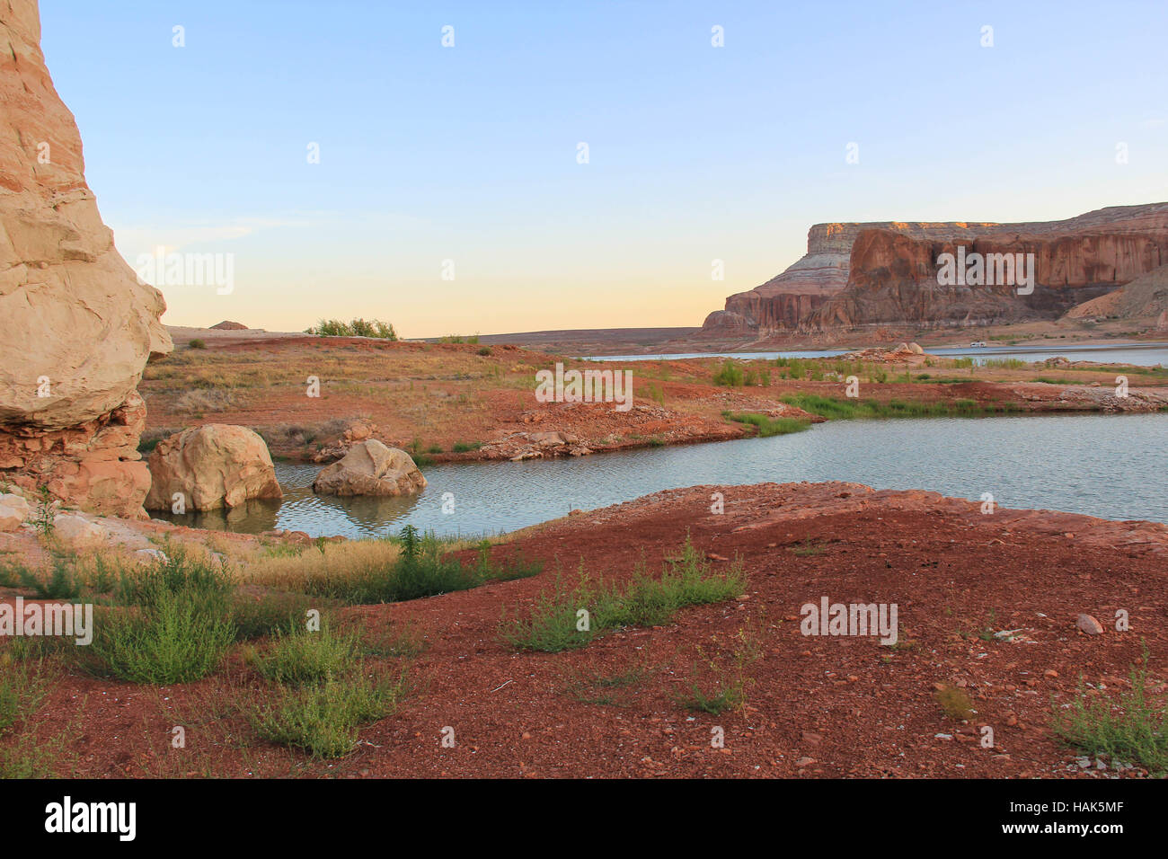 Lake Powell Sommer Nachtstück Stockfoto