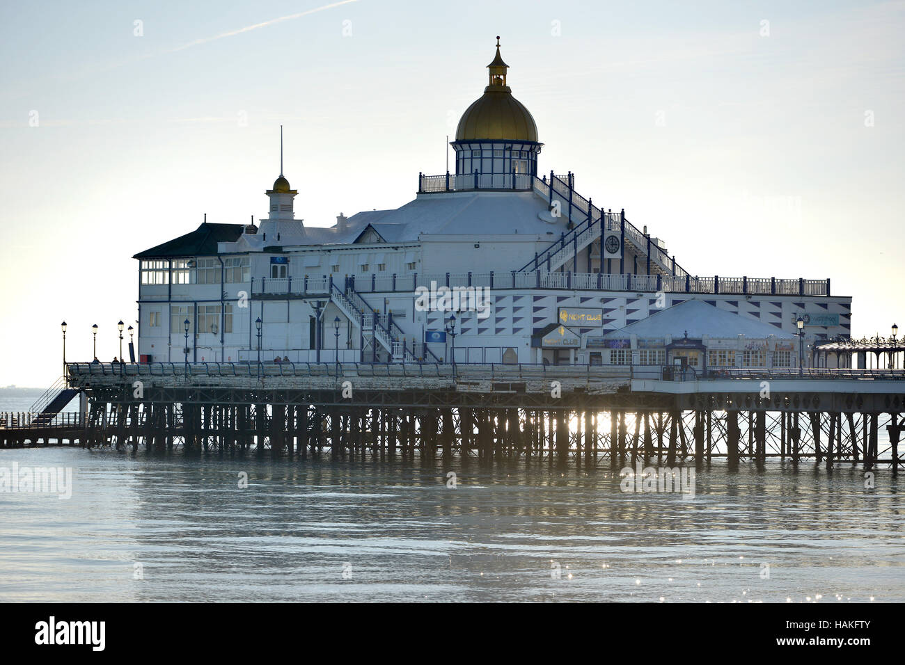 Eastbourne Pier, East Sussex Stockfoto