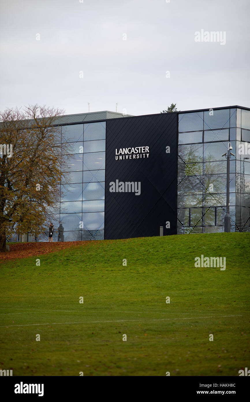 Lancashire Lancaster University Sportzentrum Universitäten Campus Bildung Schule Studenten Vorlesungen weiter studieren studieren Studium learnin Stockfoto