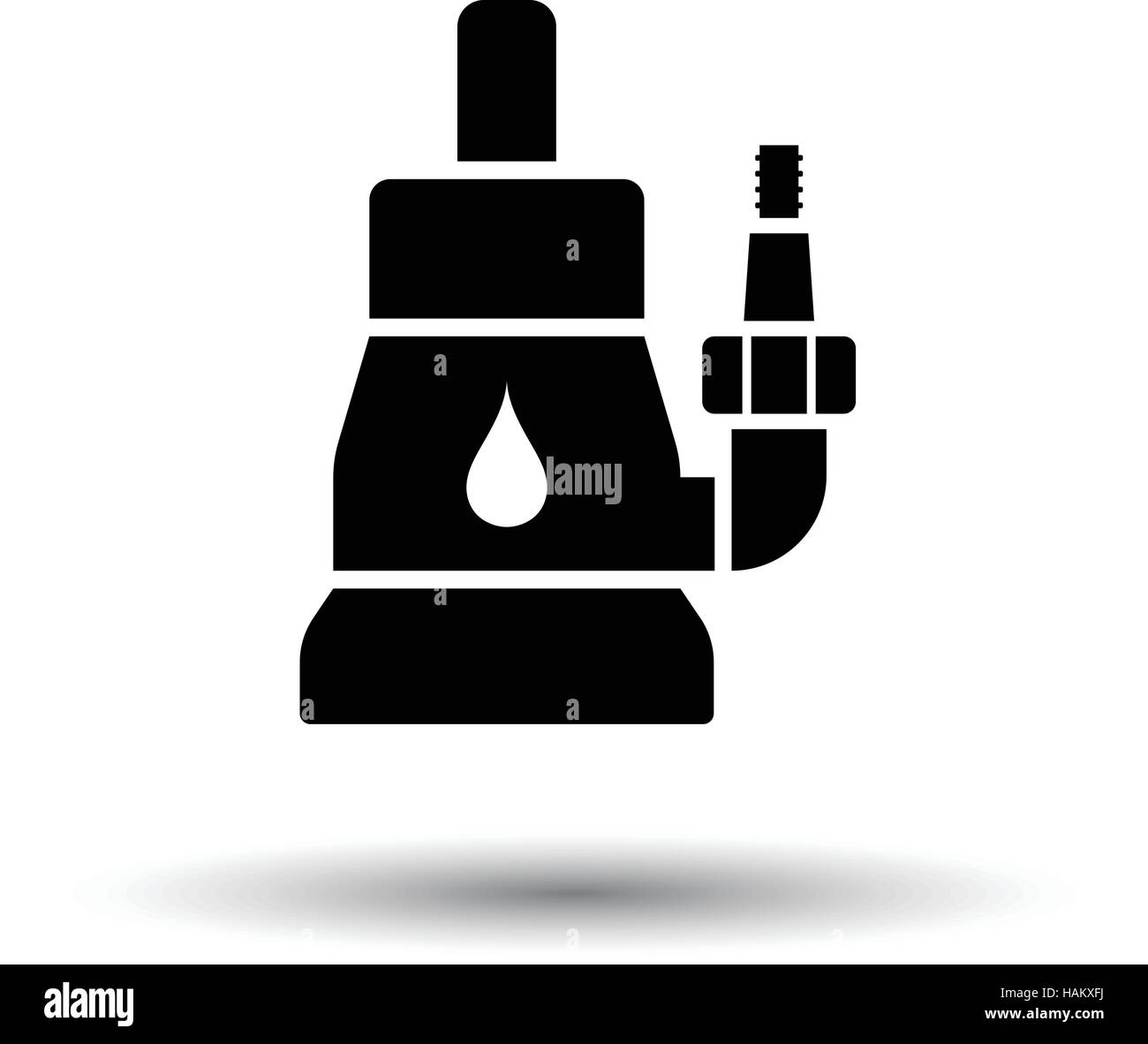 Symbol für wasserflaschenpumpe isometrisches vektorsymbol für  wasserflaschenpumpe für webdesign isoliert auf weißem hintergrund