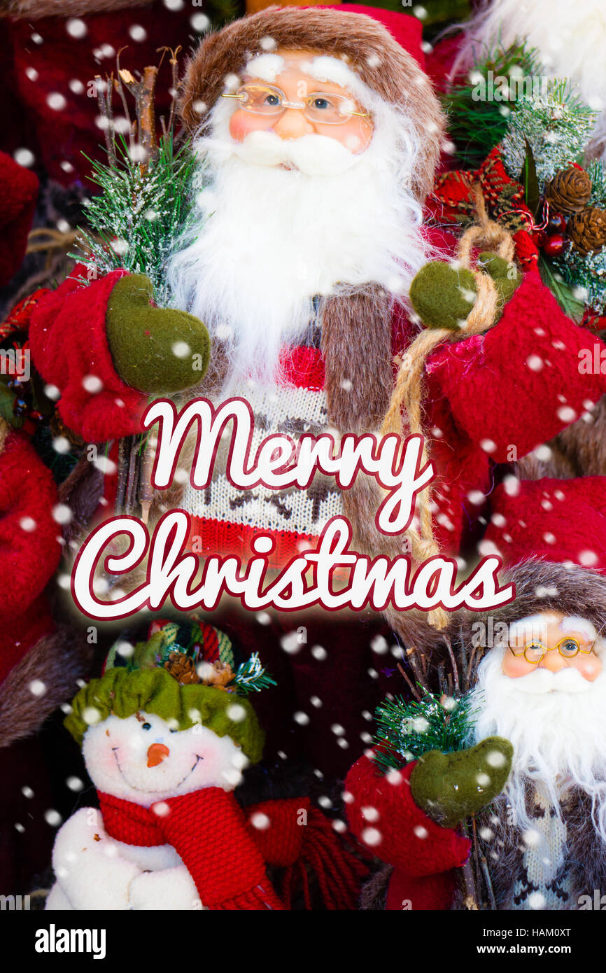 Weihnachtsmann im schnee -Fotos und -Bildmaterial in hoher Auflösung – Alamy
