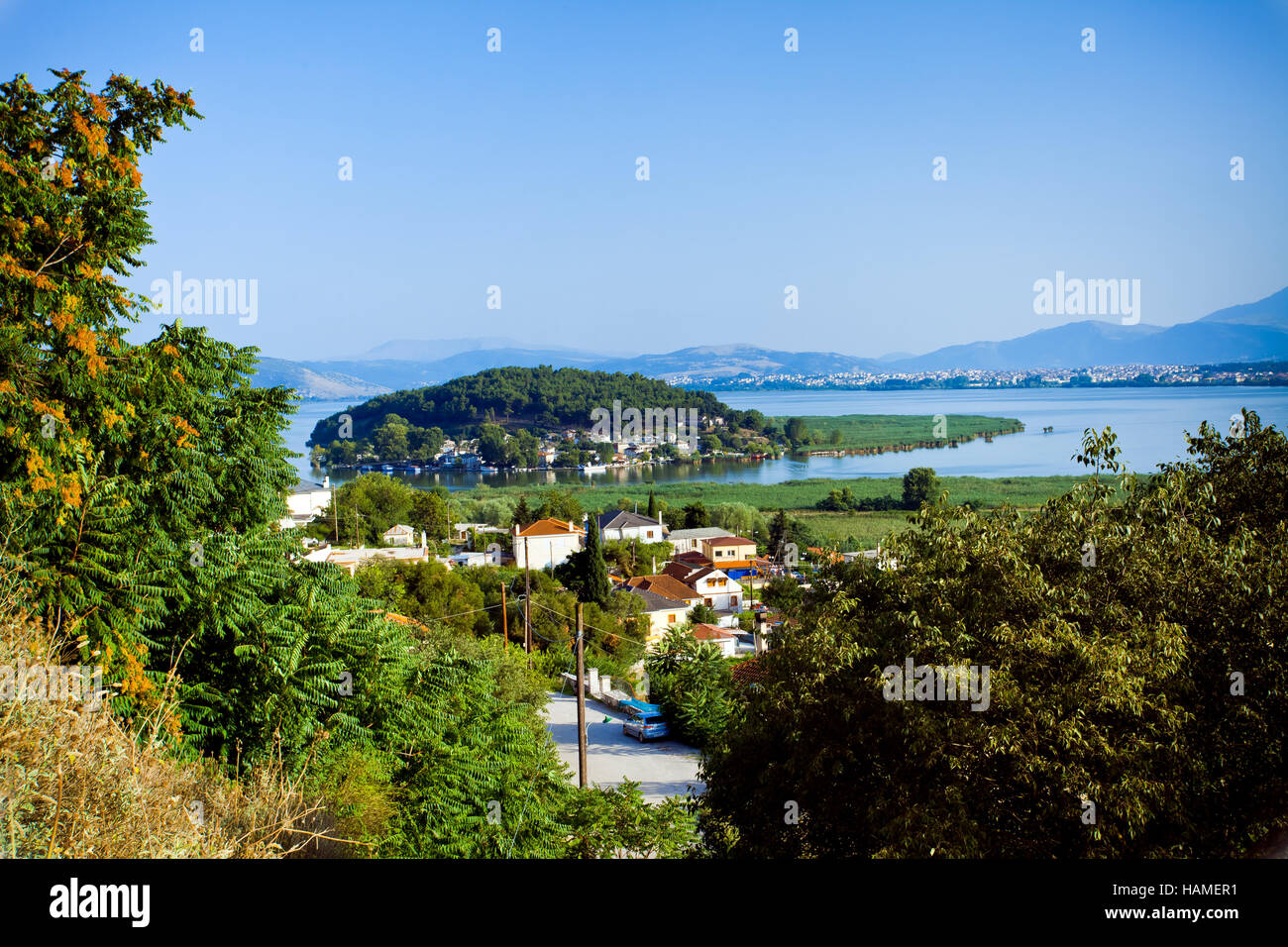 Ioannina-Insel, Griechenland Stockfoto