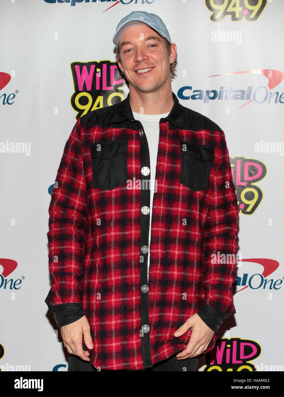 San Jose, USA. 1. Dezember 2016. Musiker und Produzent Diplo besucht WiLD 94.9 FM Jingle Ball 2016 am 1. Dezember 2016 in San Jose, Kalifornien Kredit von Capital One SAP Center vorgestellt: The Foto Zugang/Alamy Live News Stockfoto
