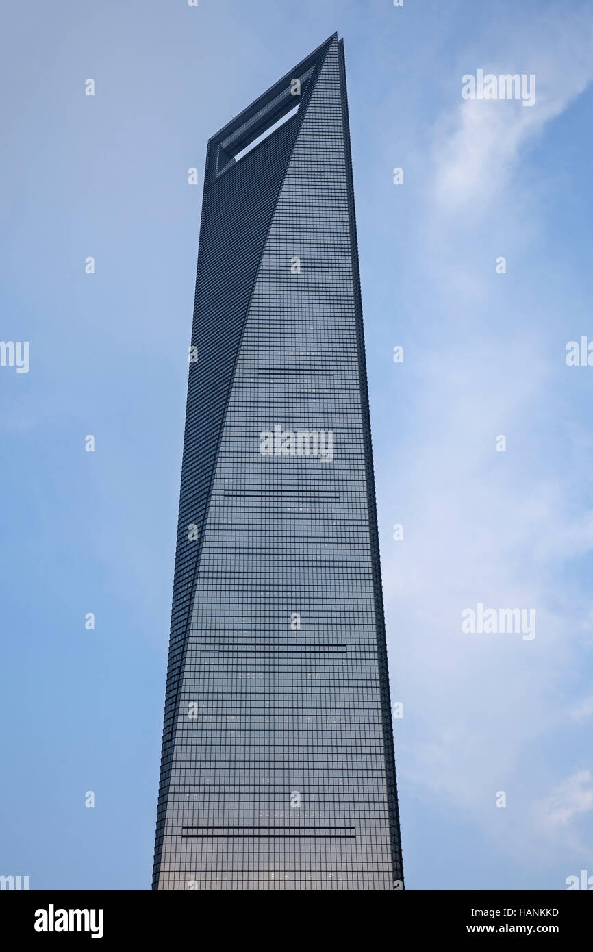 Das Shanghai World Financial Center, Shanghai, China Stockfoto