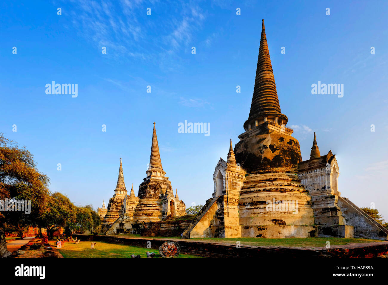 Wat Phra Si Sanphet, Ayutthaya, Thailand Stockfoto