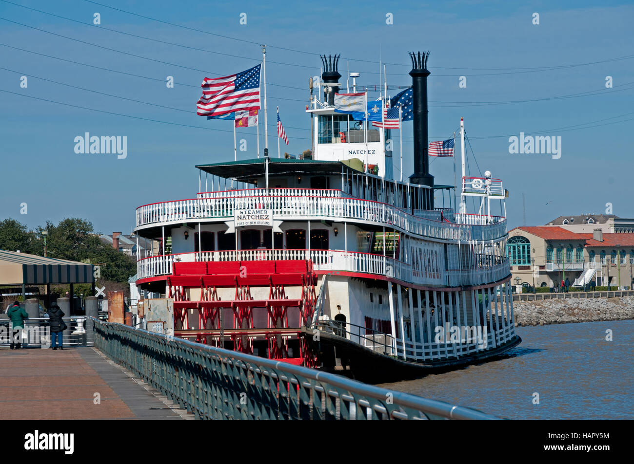 Dampfschiff Natchez Stockfoto