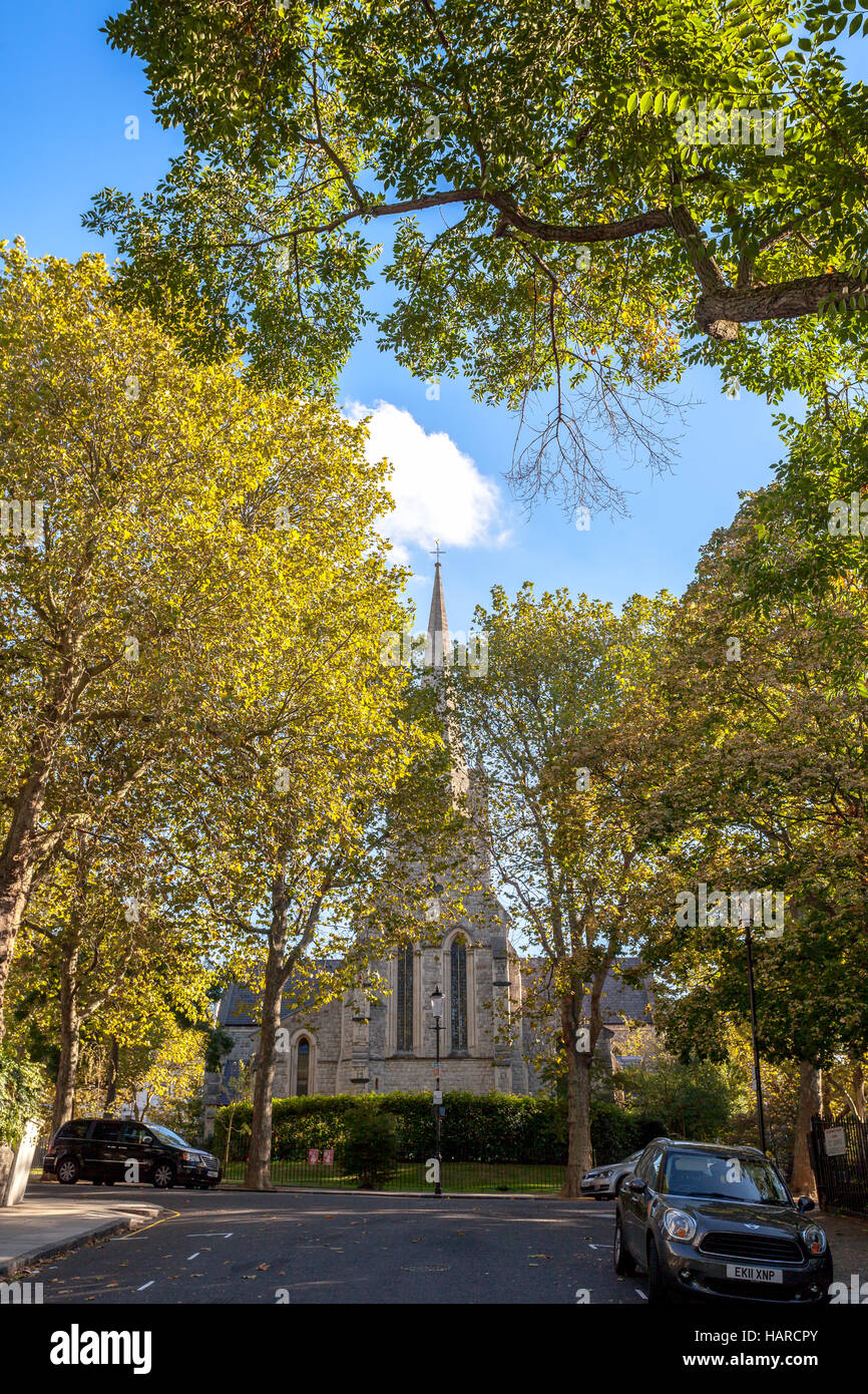 London-St.-Johannis-Kirche in Notting Hill Stockfoto