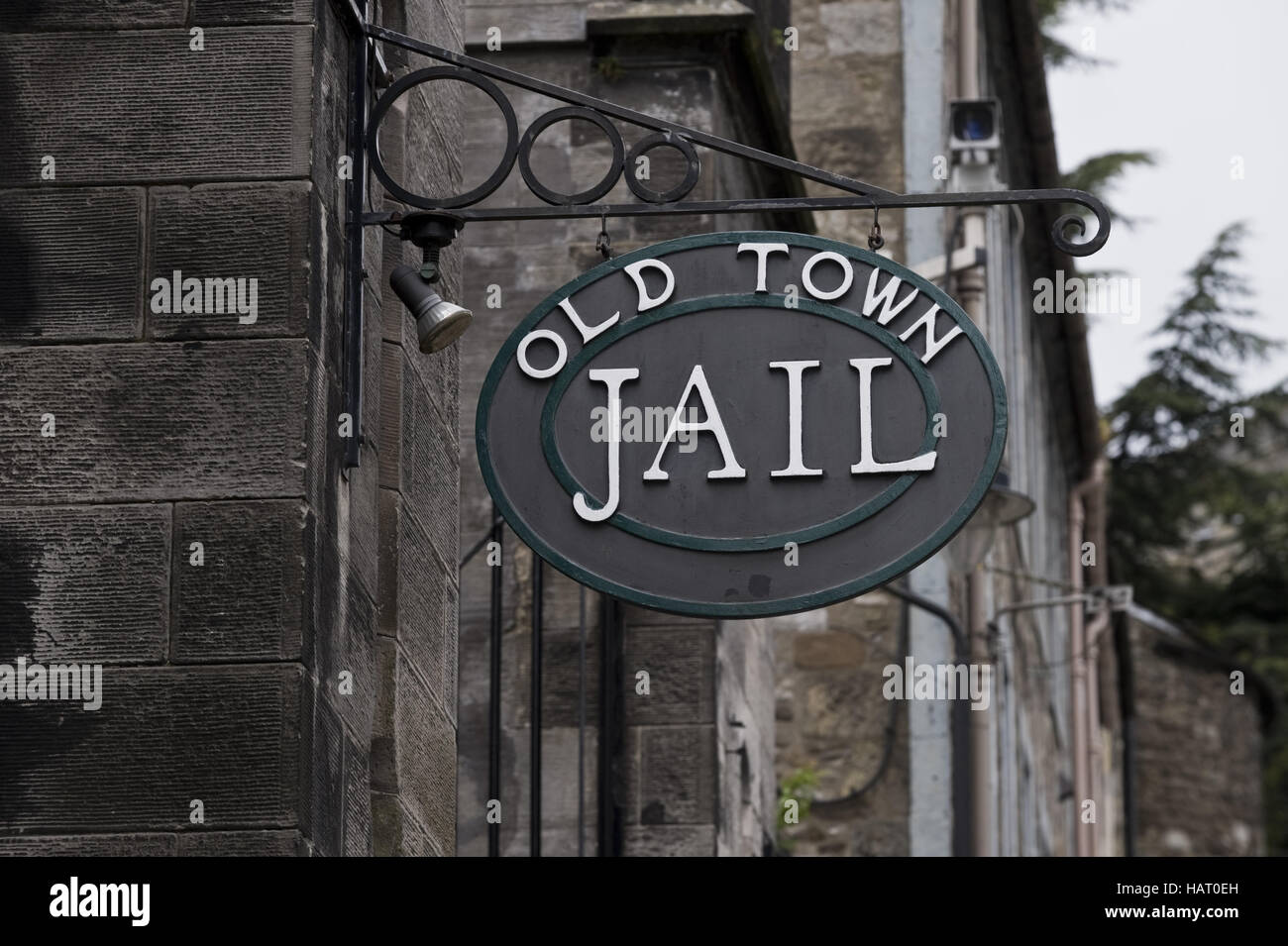 Old Town Jail Stockfoto