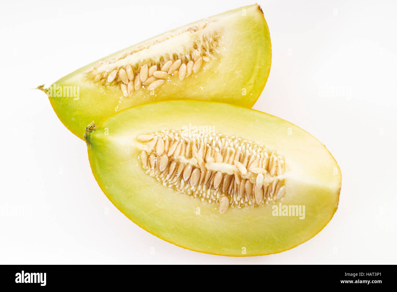 Galia Melone (Cucumis Melo) Stockfoto