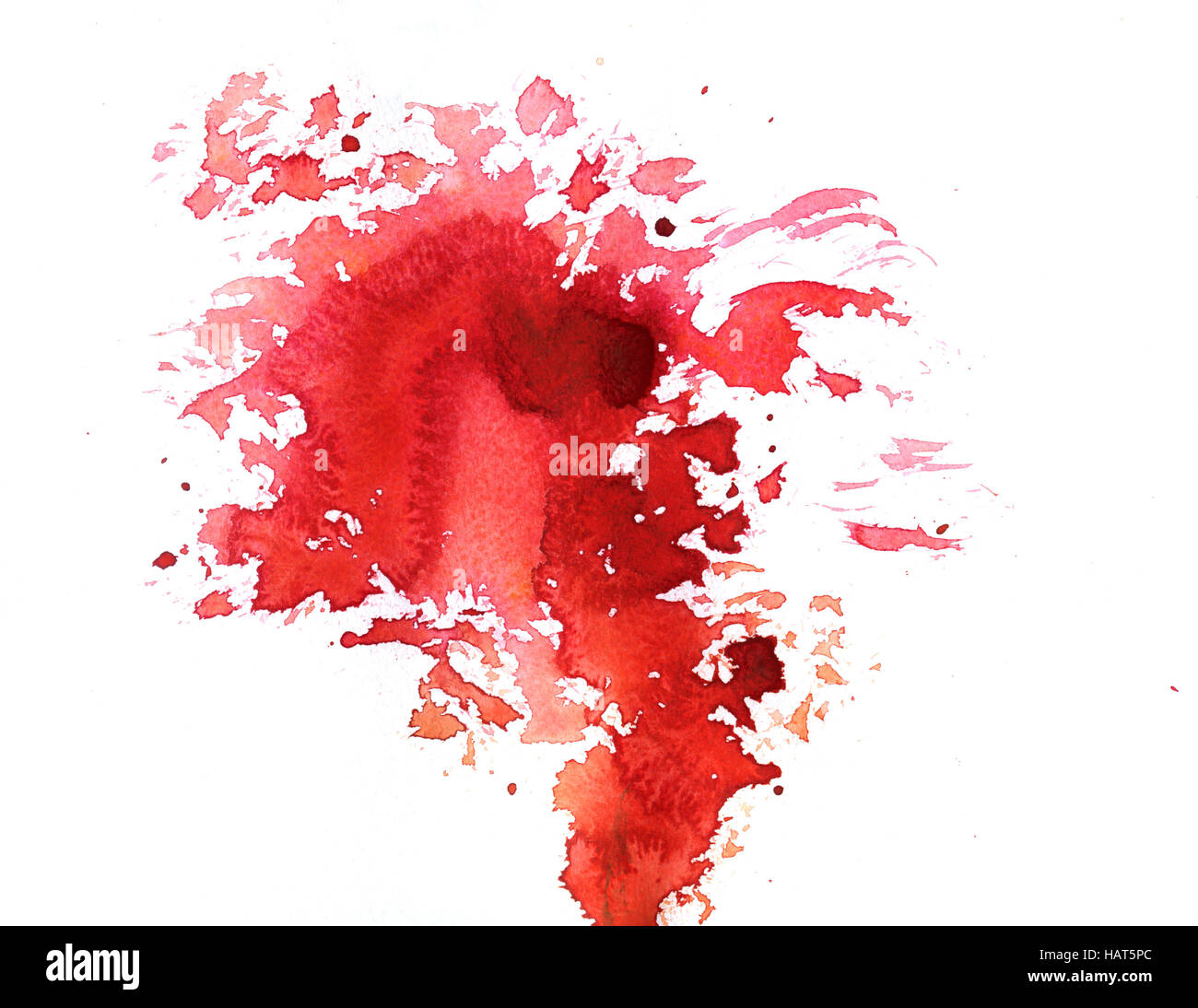 Aquarell Textur von Flecken Stockfoto