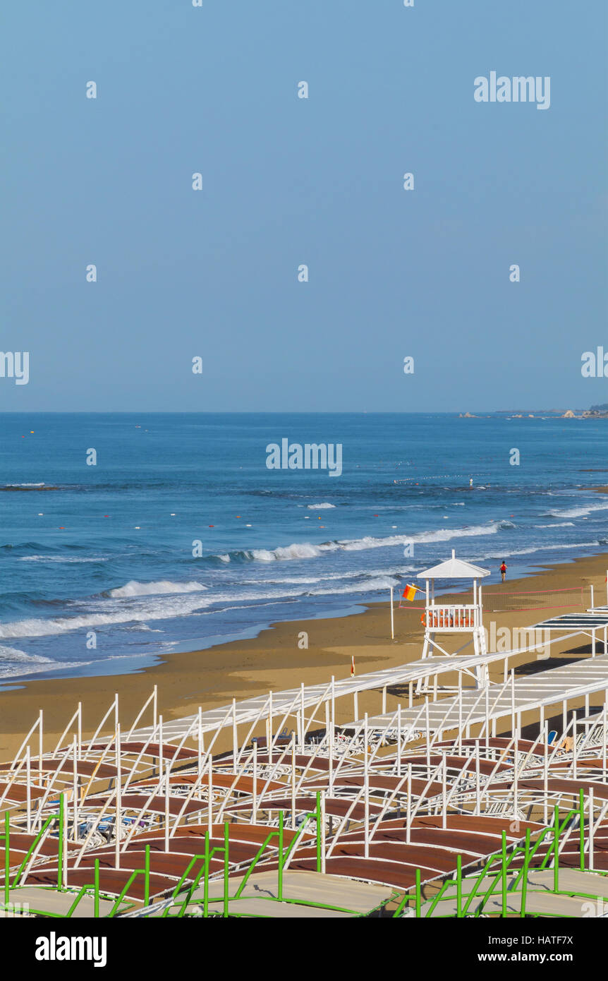 Meer Strand Stockfoto