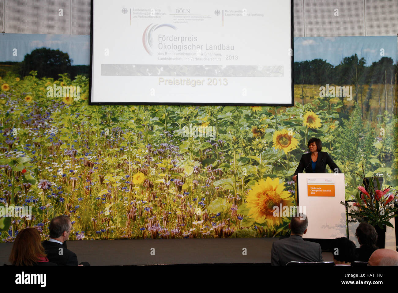 Aigner im ökologischen Landbau Award 2013 Stockfoto