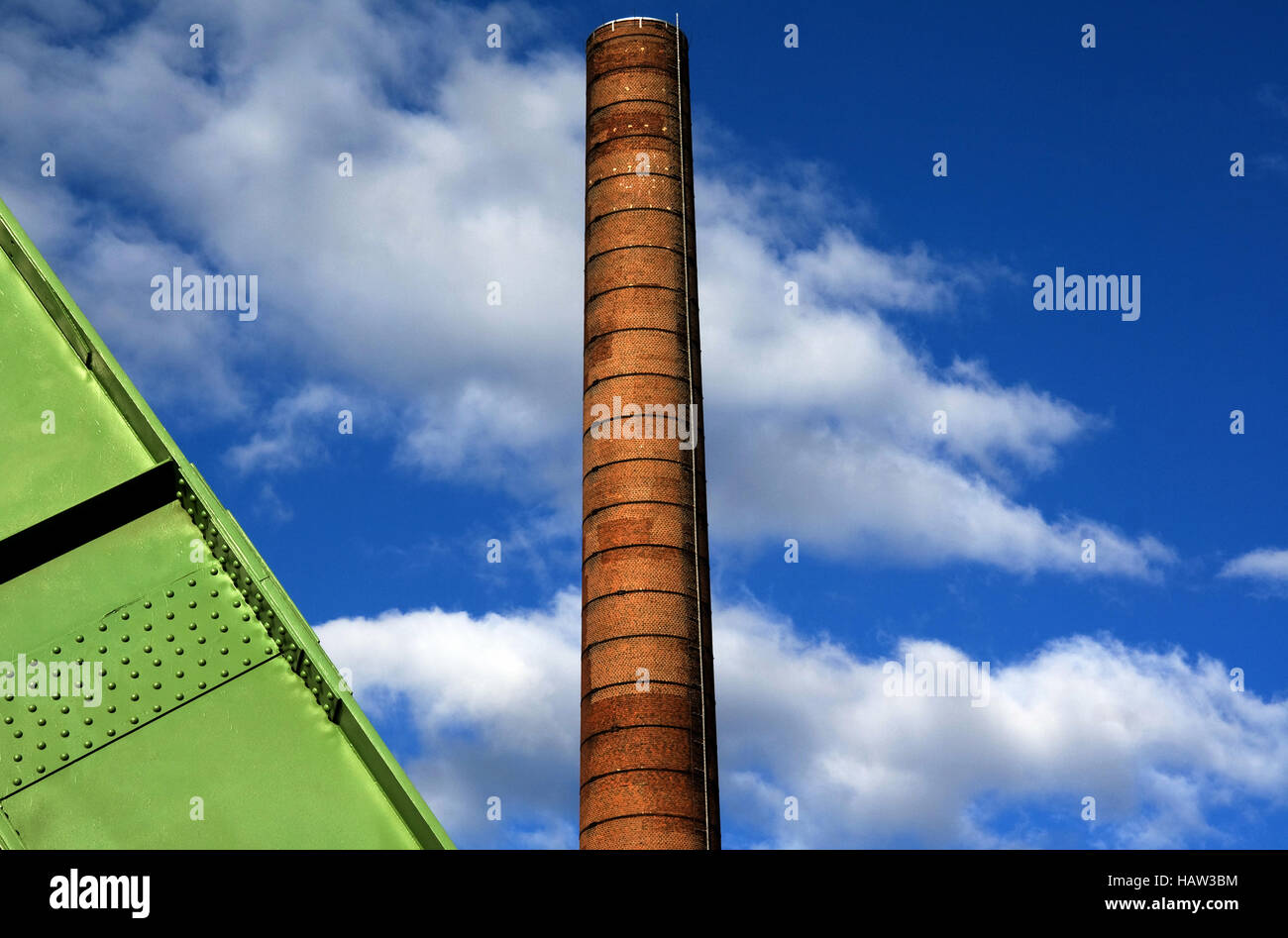 Stapel, Reden mir, Schiffweiler, Deutschland Stockfoto