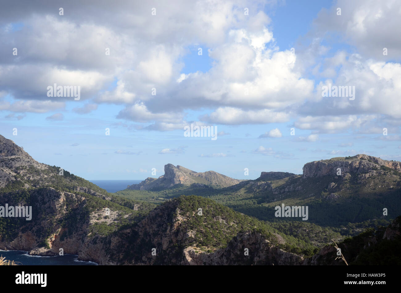 Mirador de Mal Pas Stockfoto