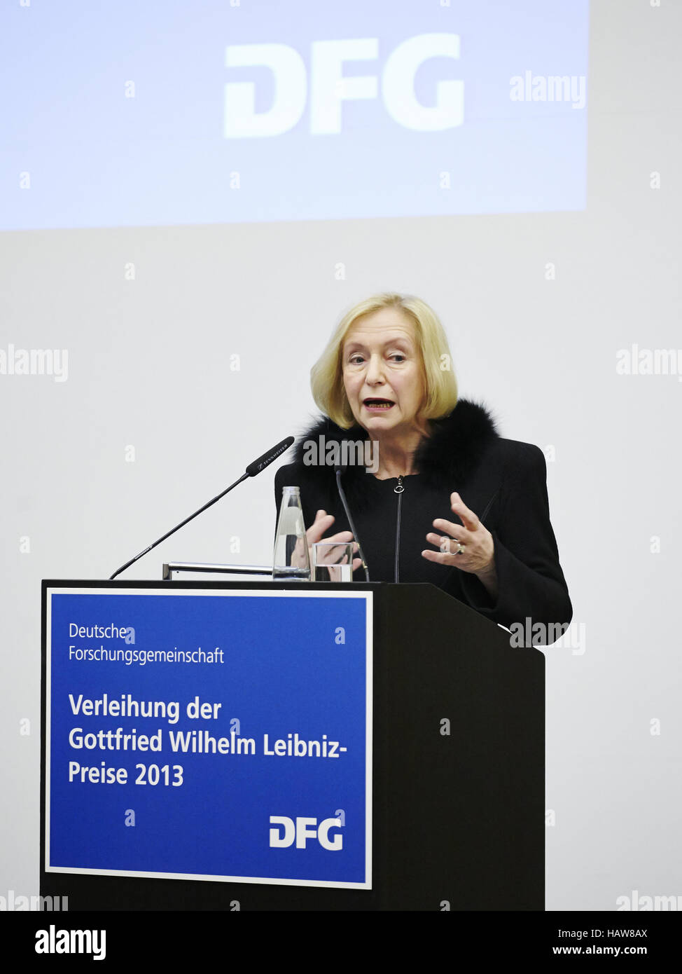 Gottfried Wilhelm Leibniz-Preis 2013 Stockfoto