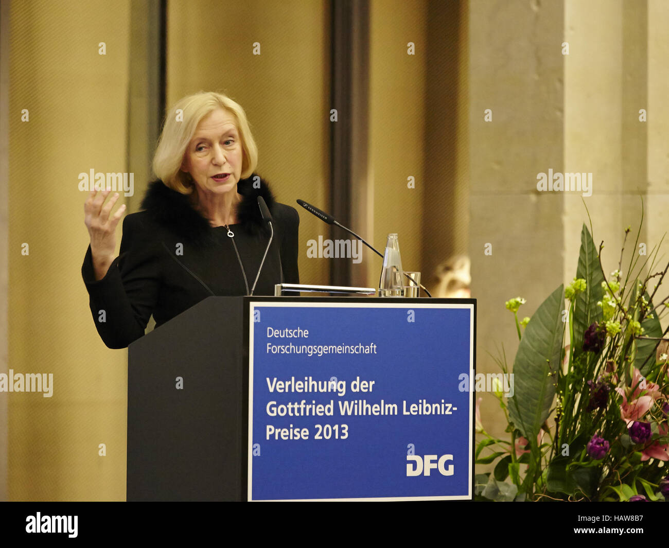 Gottfried Wilhelm Leibniz-Preis 2013 Stockfoto