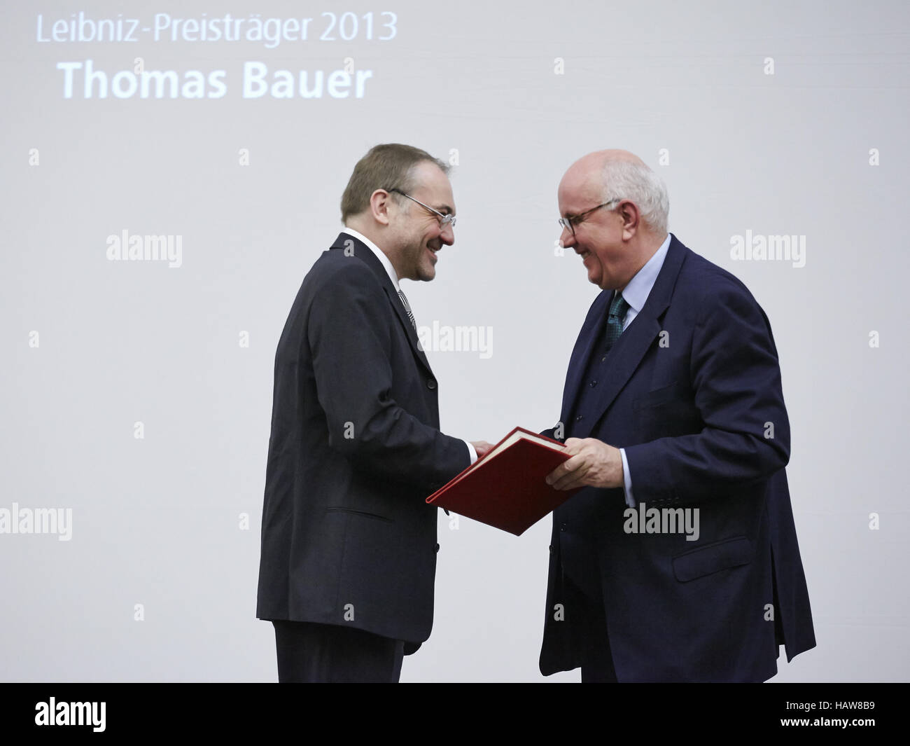 Gottfried Wilhelm Leibniz-Preis 2013 Stockfoto