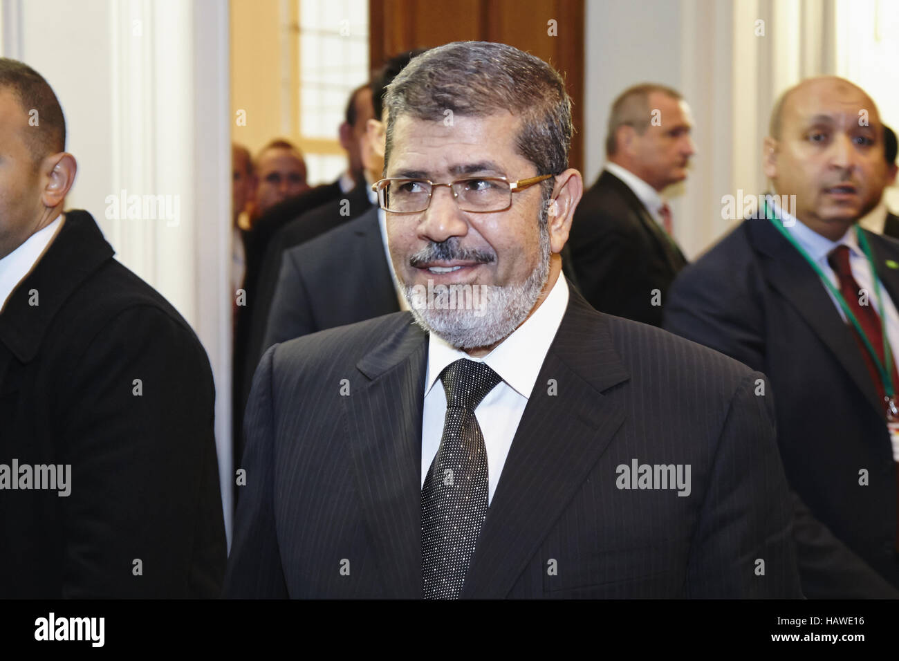 Ägyptische Präsident Mursi Stockfoto