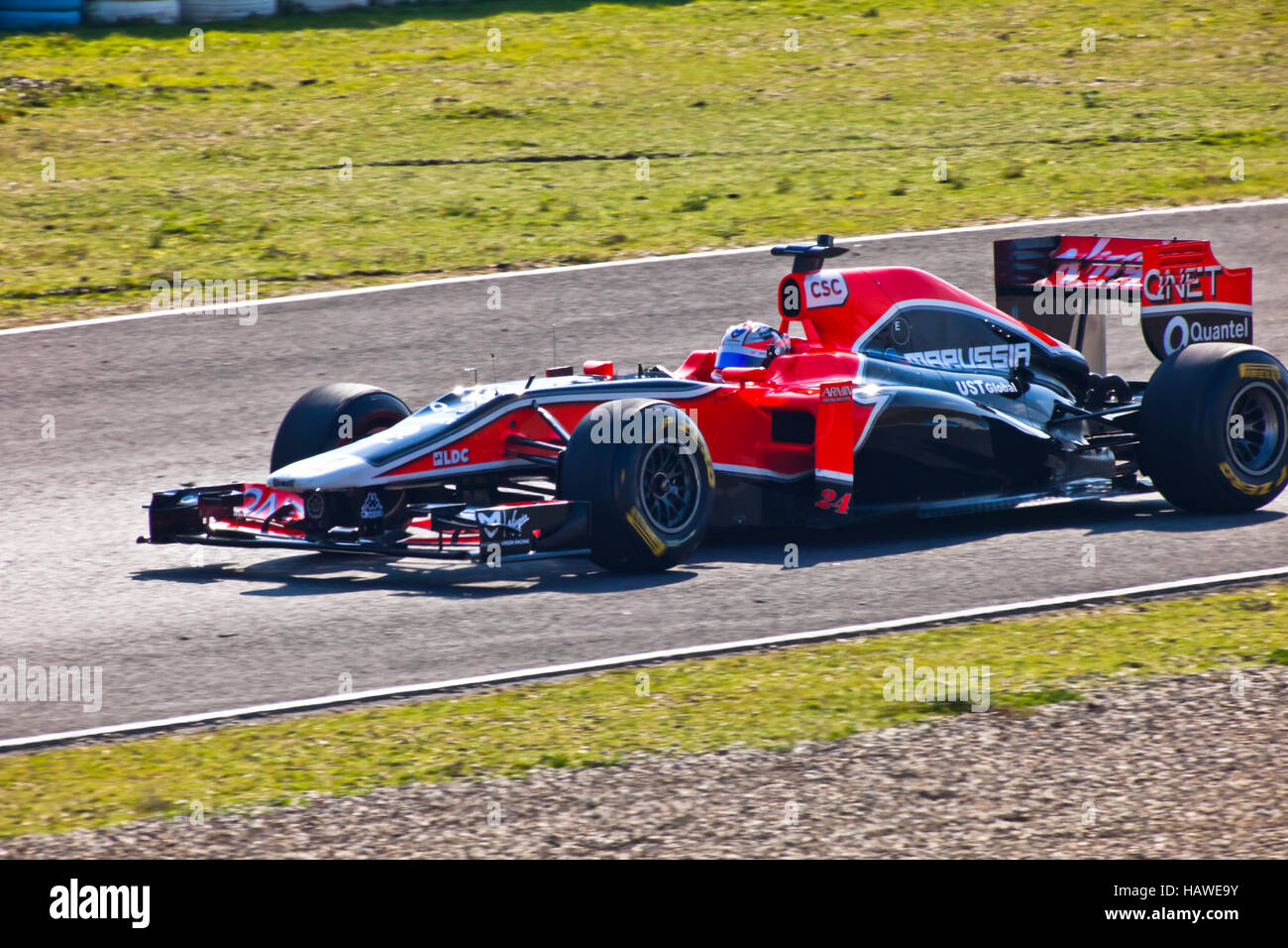 Team Virgin F1, Timo Glock, 2011 Stockfoto