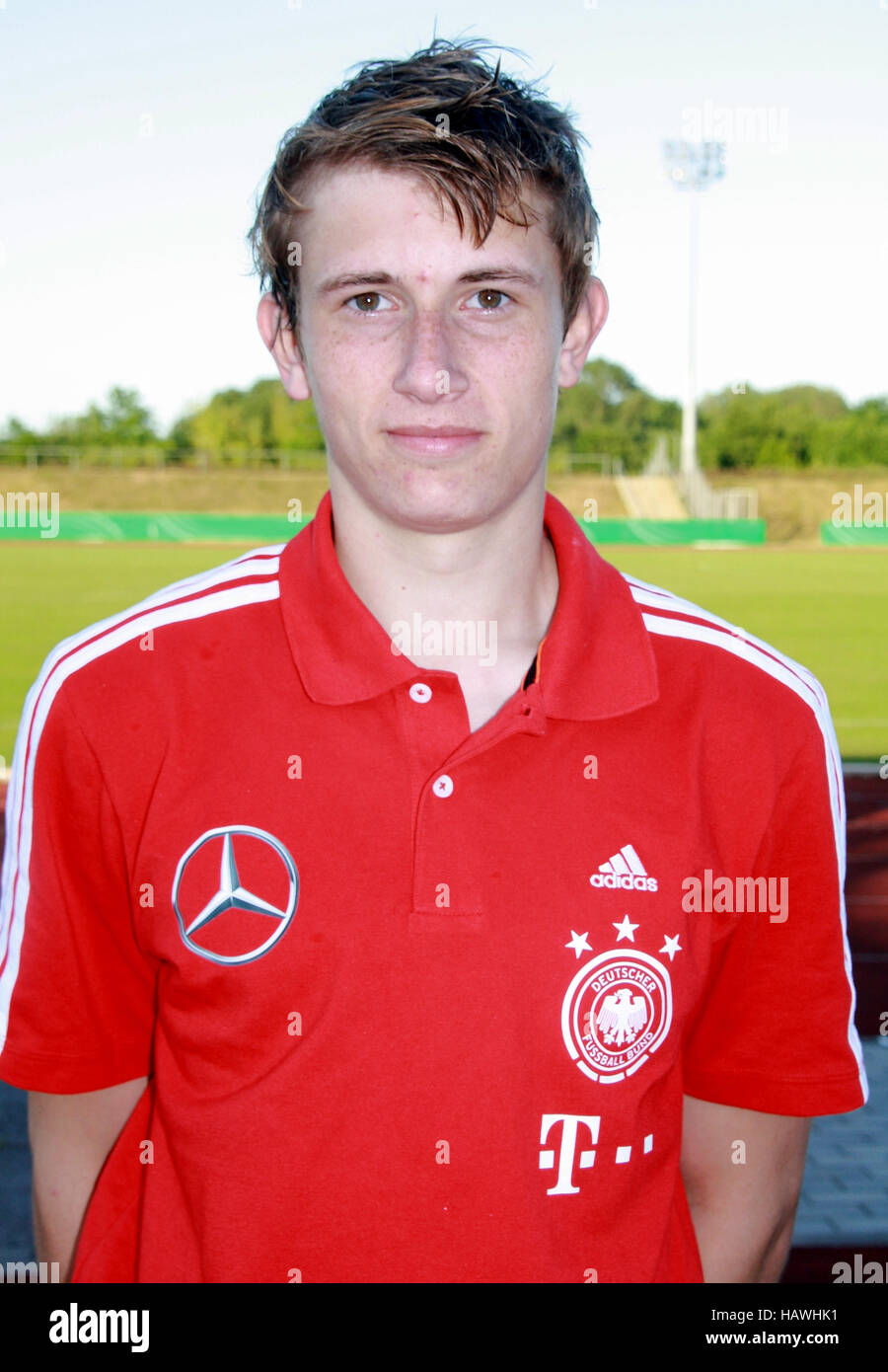 Christopher Lenz - U18-DFB-Nationalspieler Stockfoto