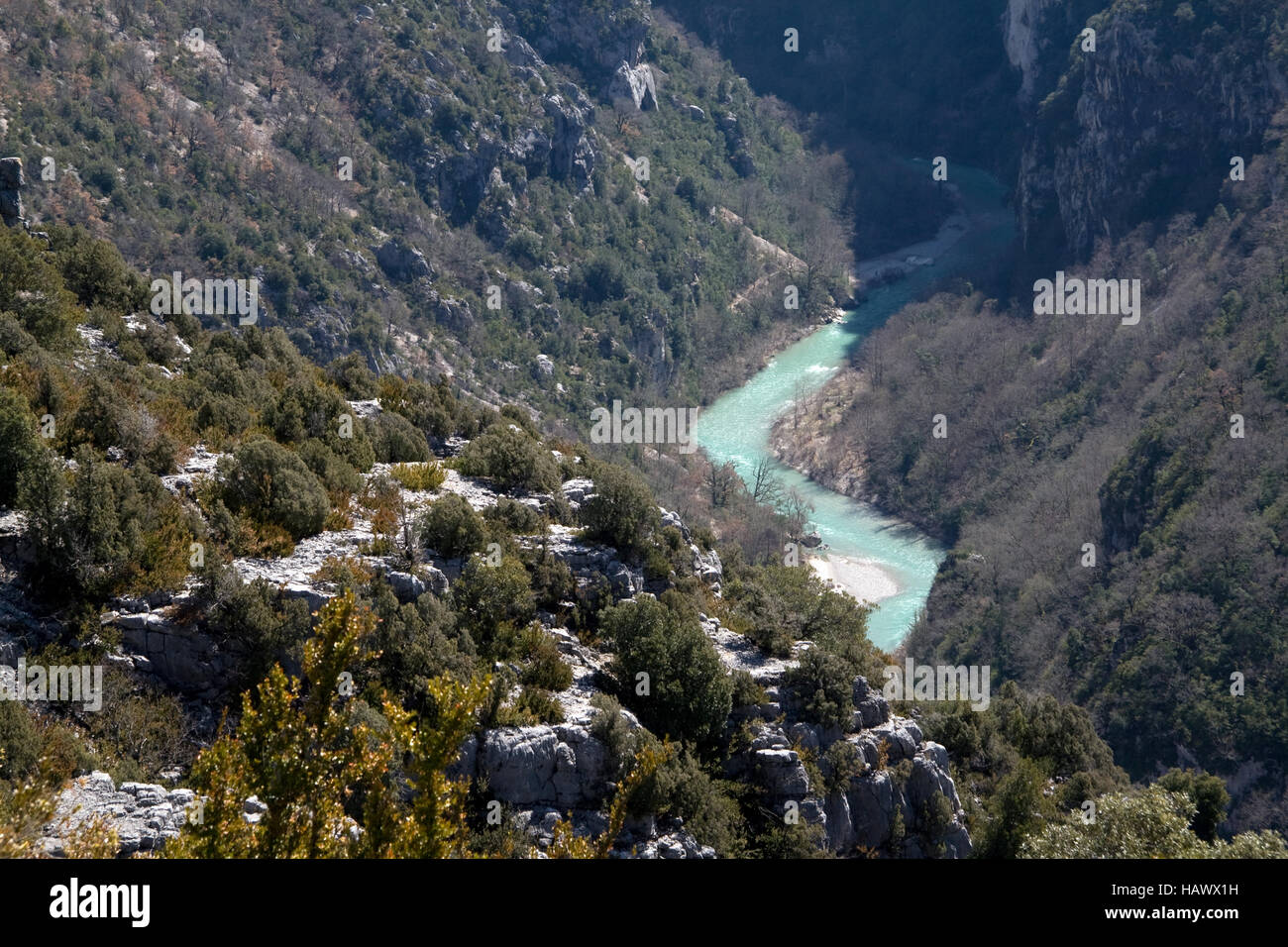 Gorges du Verdon, Haute Provence, Frankreich Stockfoto