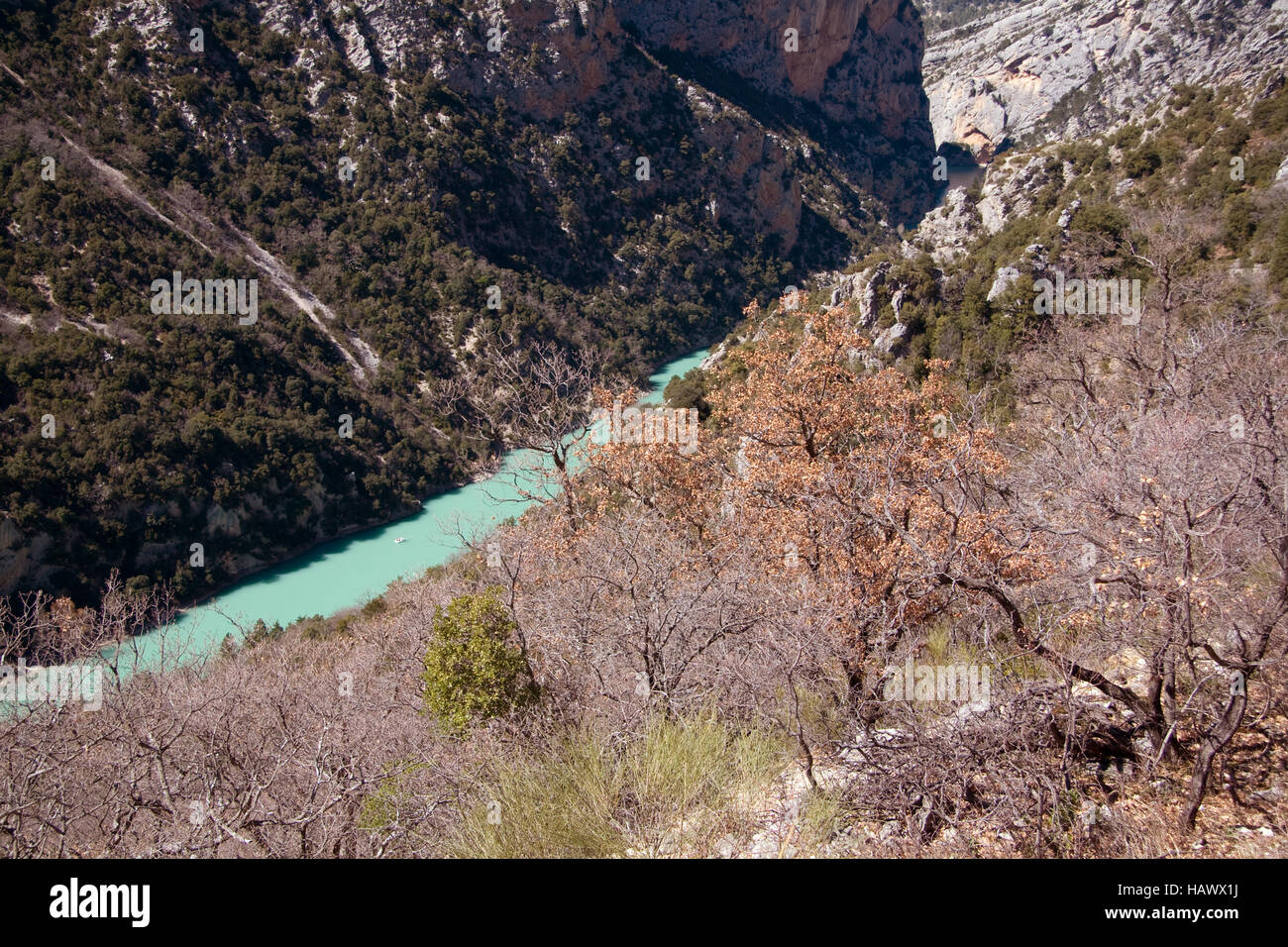 Gorges du Verdon, Haute Provence, Frankreich Stockfoto