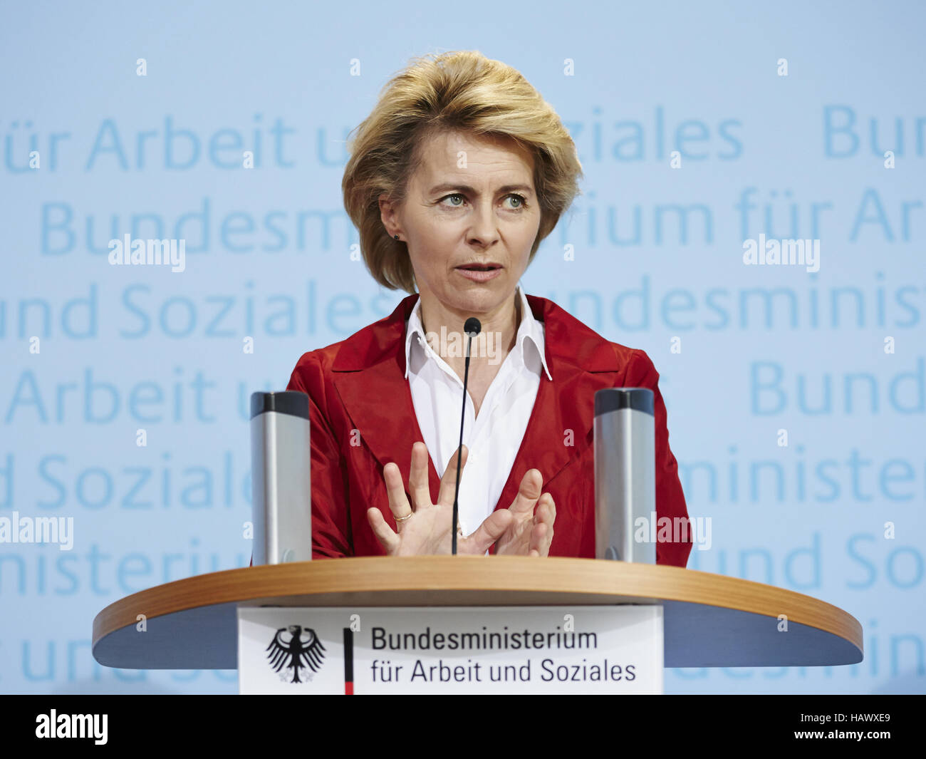 Aktuelle Entwicklungen im deutschen Markt. Stockfoto