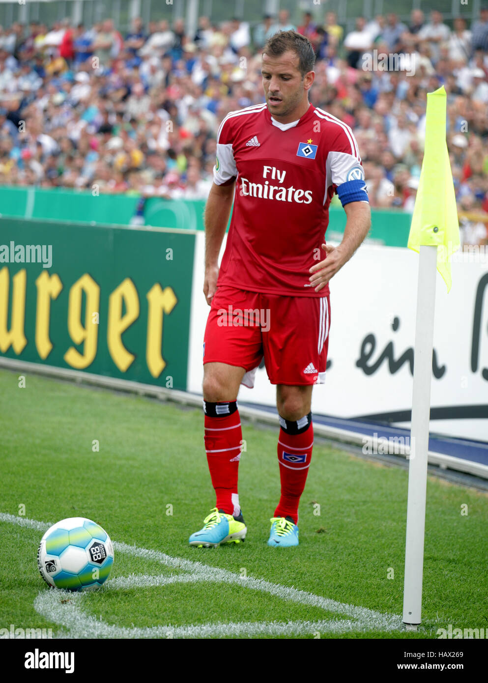 Rafael Van der Vaart (Hamburger SV) Stockfoto