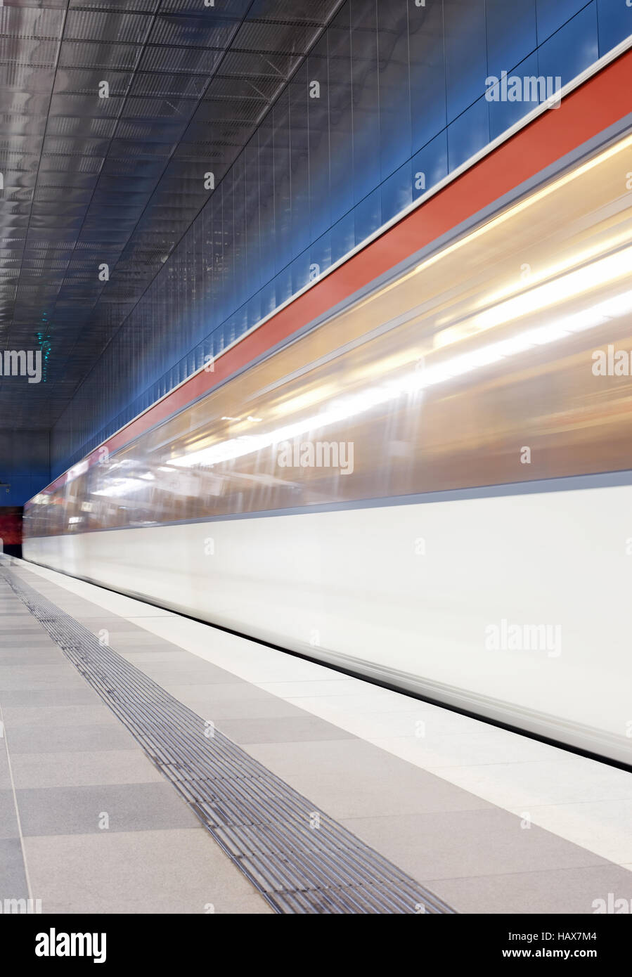 U-Bahn Hamburg Stockfoto