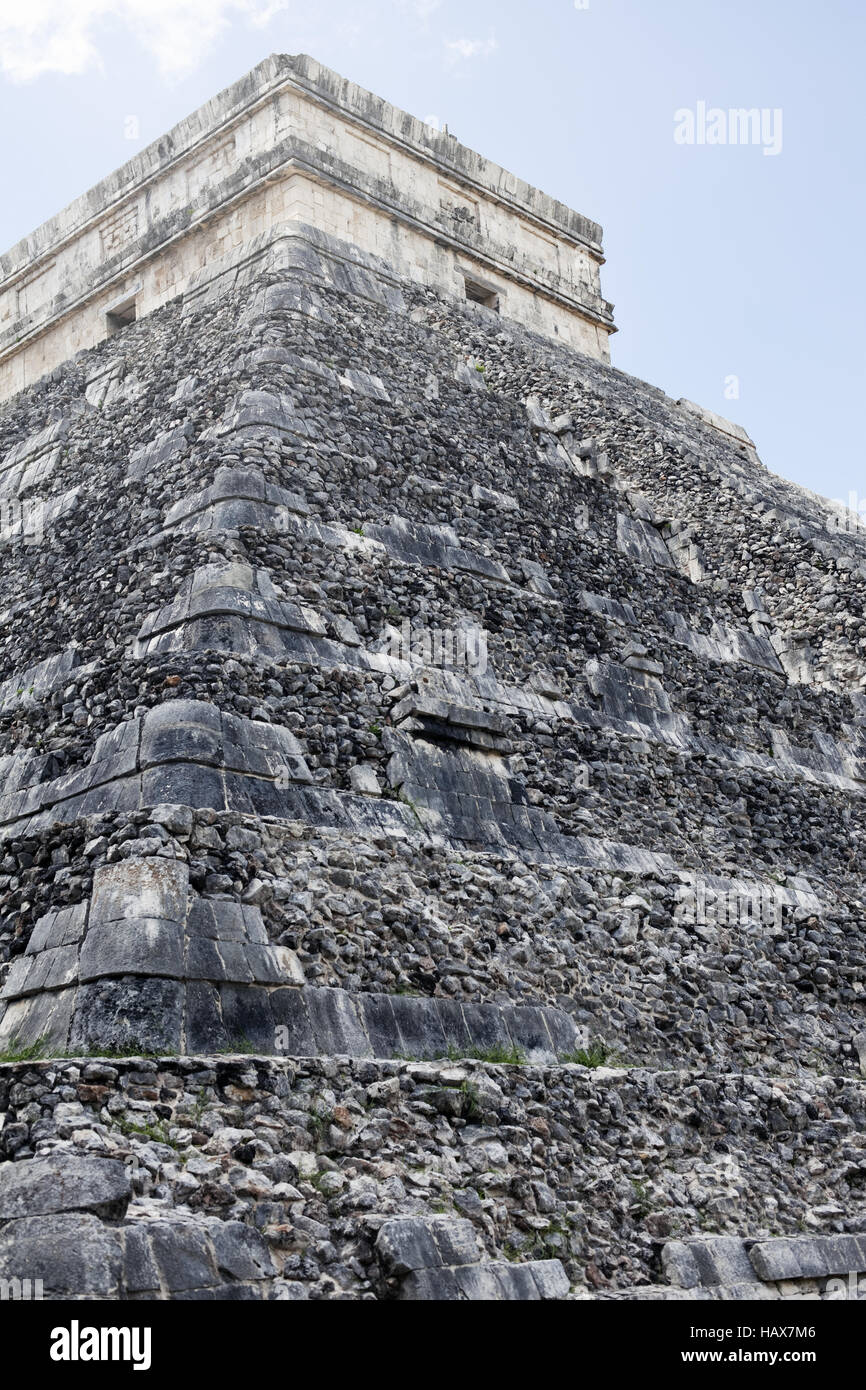 El Castillo, Chichen Itza Stockfoto