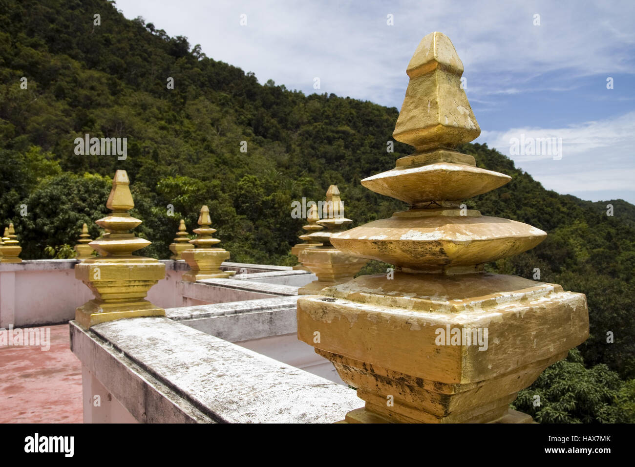 Tempel in Thailand Stockfoto