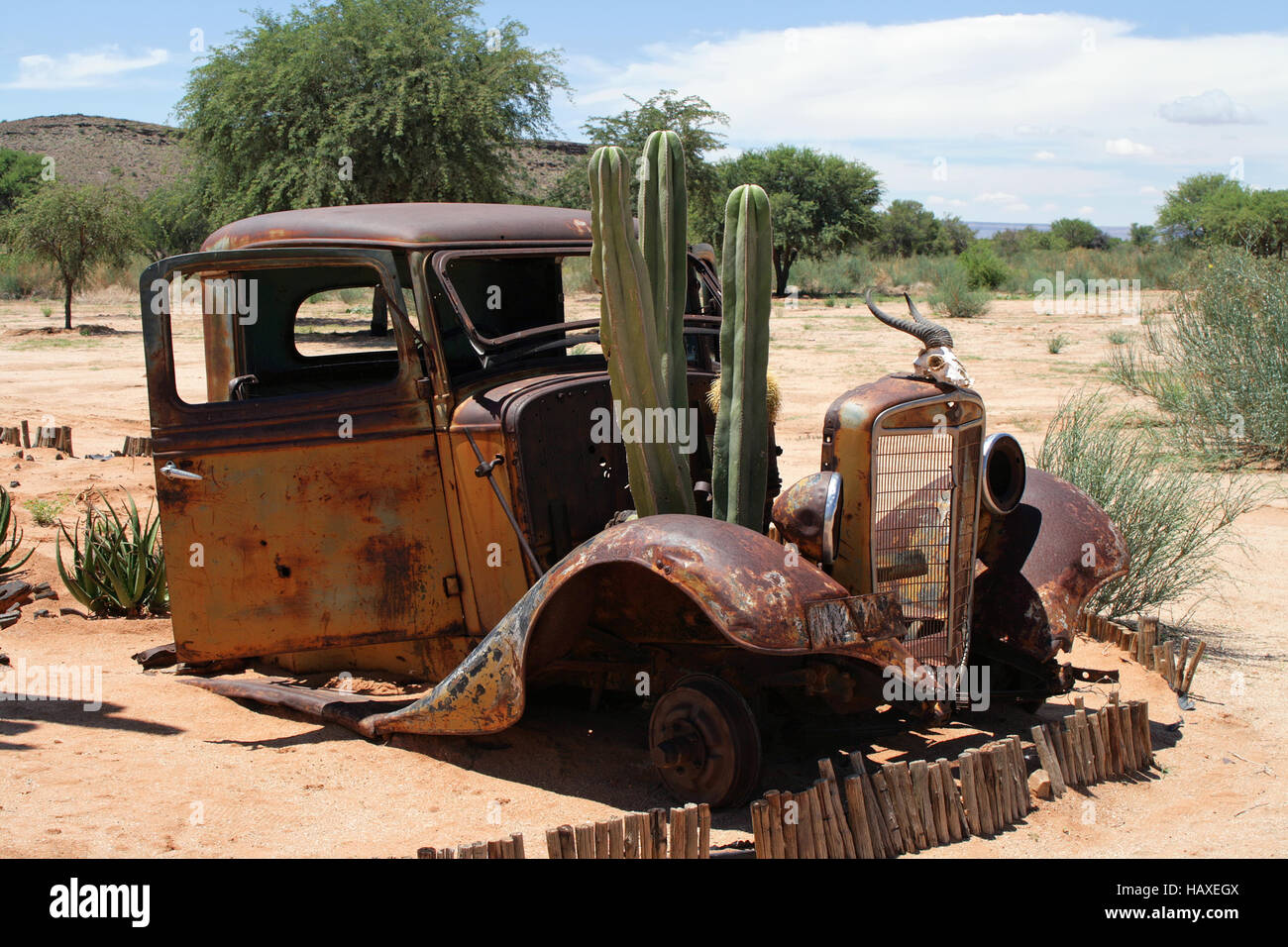 Oldtimer-005. Namibia Stockfoto