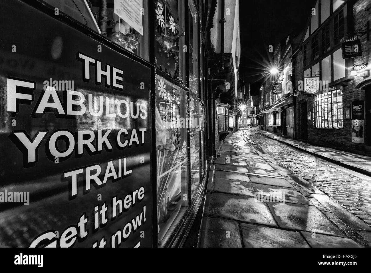 Die Shambles, York Stockfoto