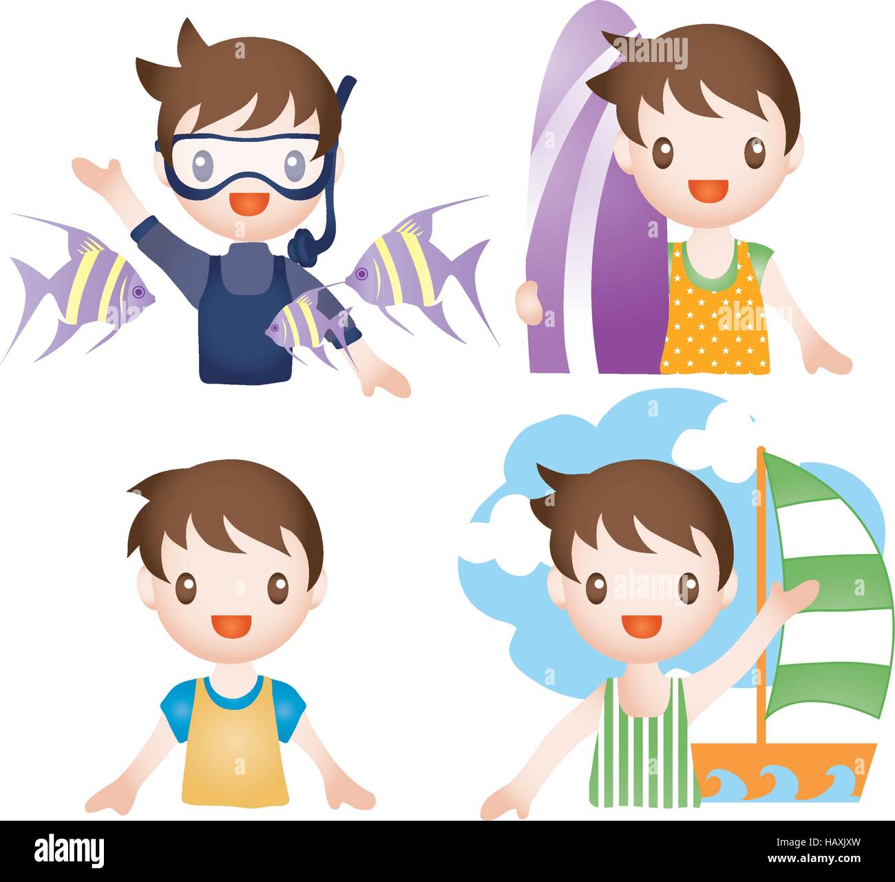 Illustration und Malerei Malerei Stock Vektor