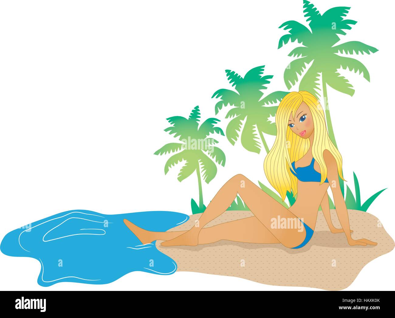 Illustration und Malerei Malerei Stock Vektor