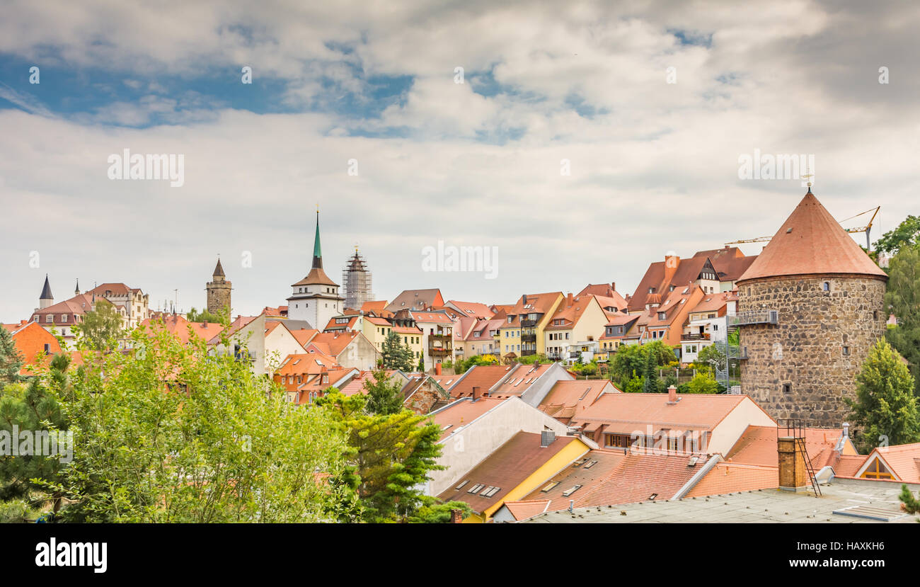 Stadtbild von Bautzen (Sachsen, Deutschland) Stockfoto