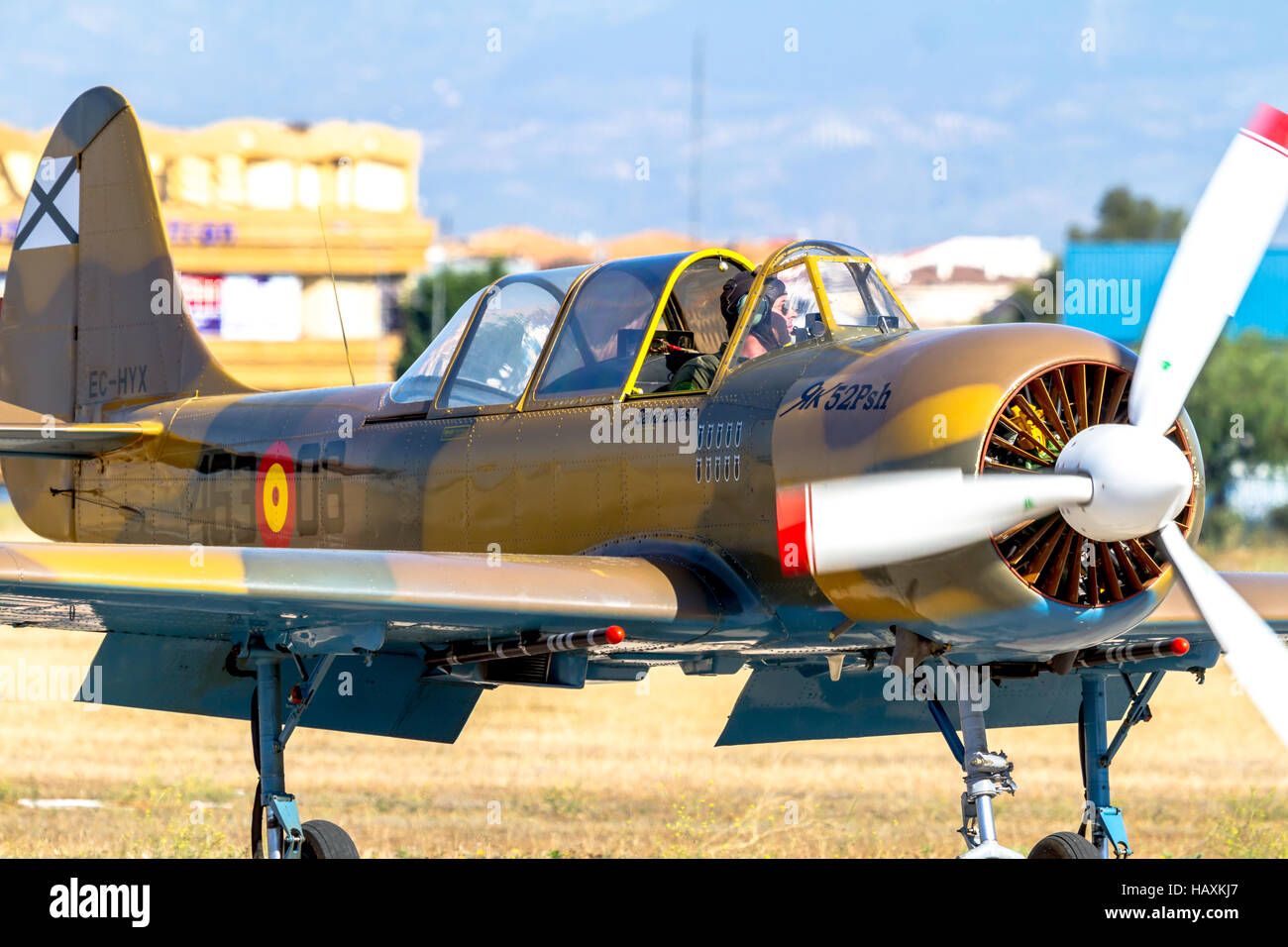 Flugzeugs Jakowlew Jak-52 Stockfoto