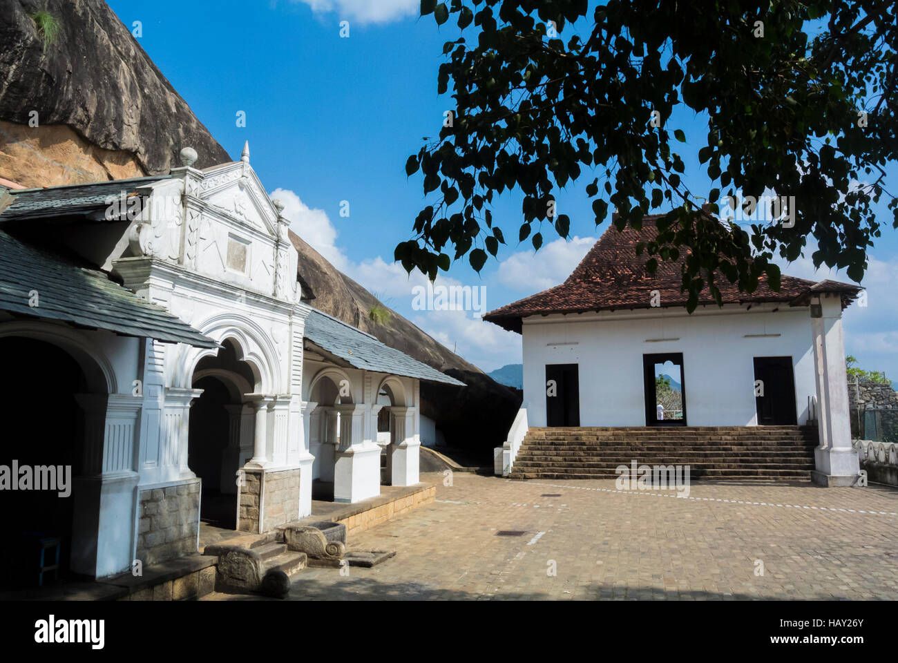 Dambulla cave Tempel Sri lanka Stockfoto