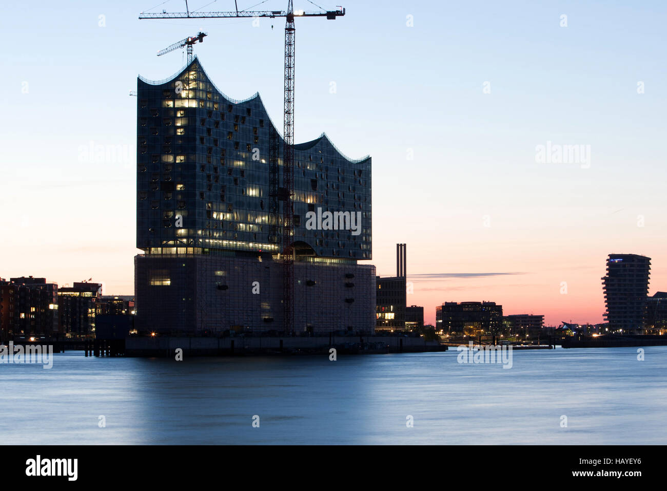 Hamburger Elbphilharmonie Stockfoto