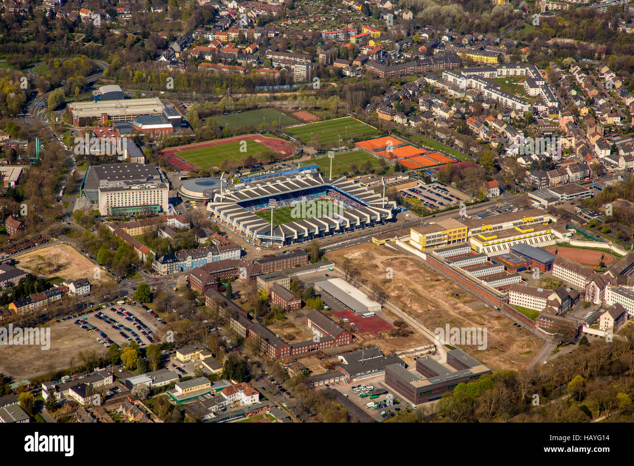 Fußball Stadion Vfl Bochum Stockfoto