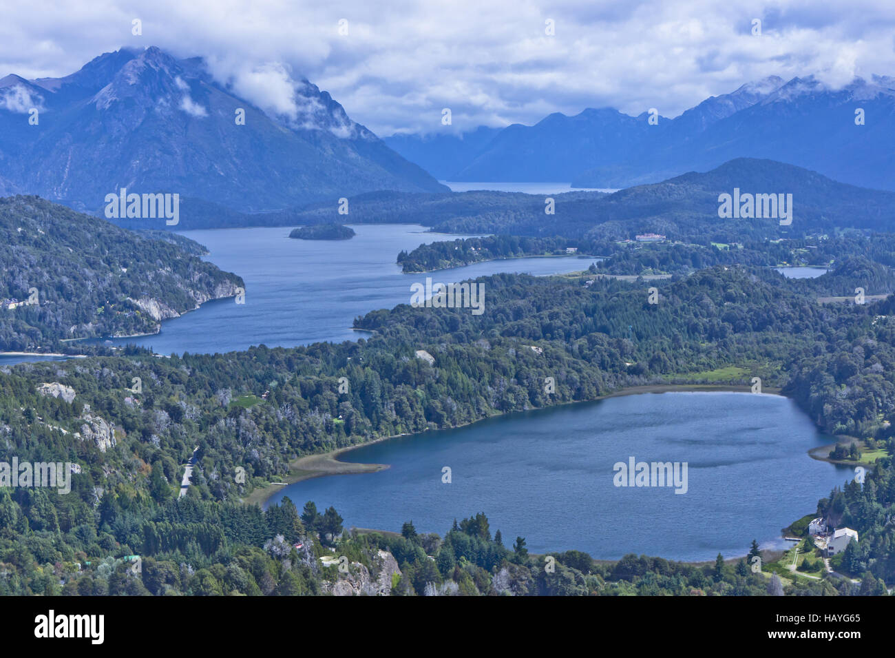 Patagonien, San Carlos de Bariloche Stockfoto