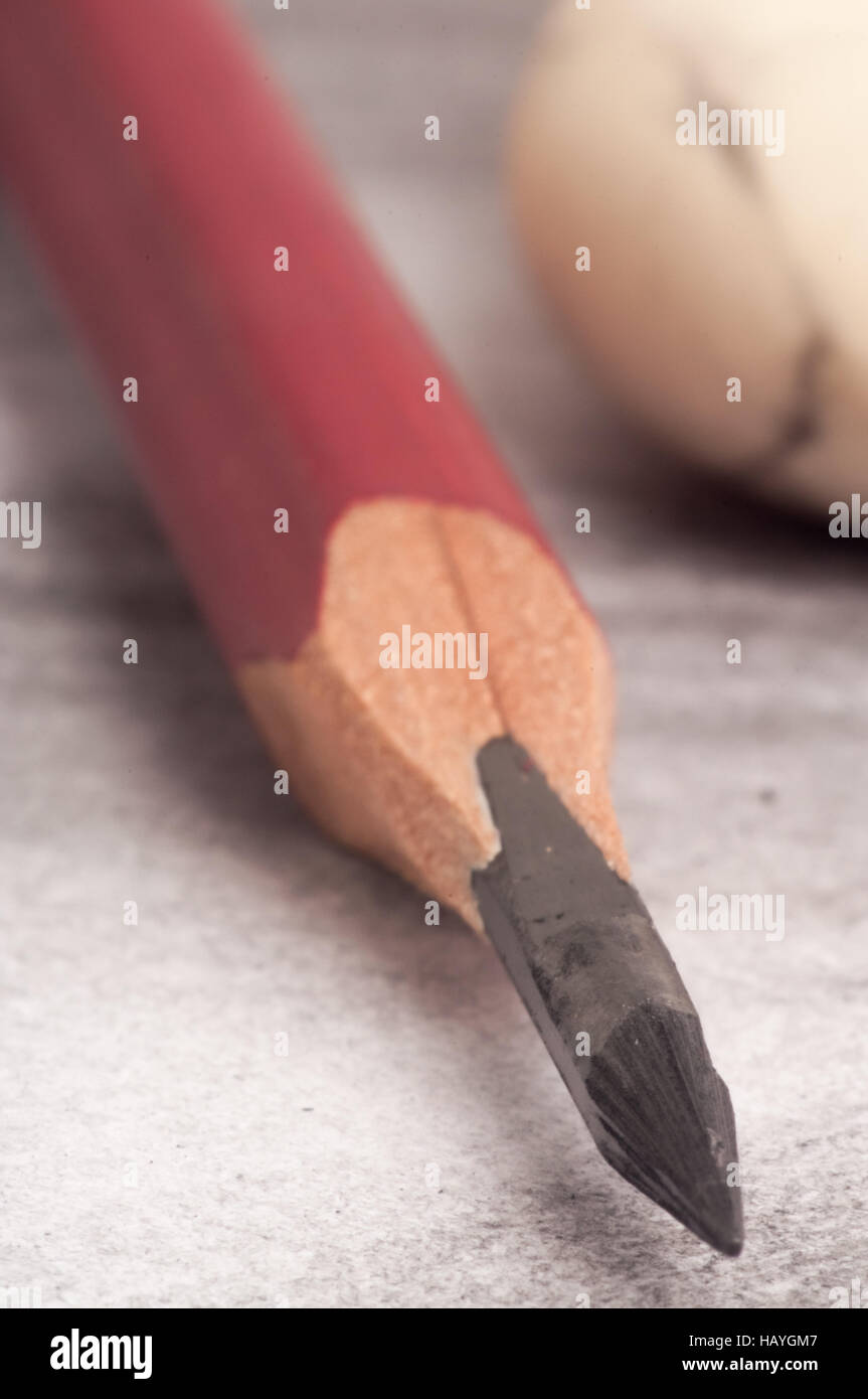 Bleistift Zeichnung Stockfoto