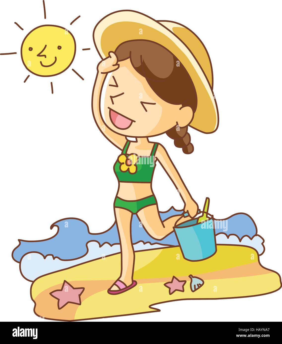 Illustration und Malerei Malerei Stock Vektor