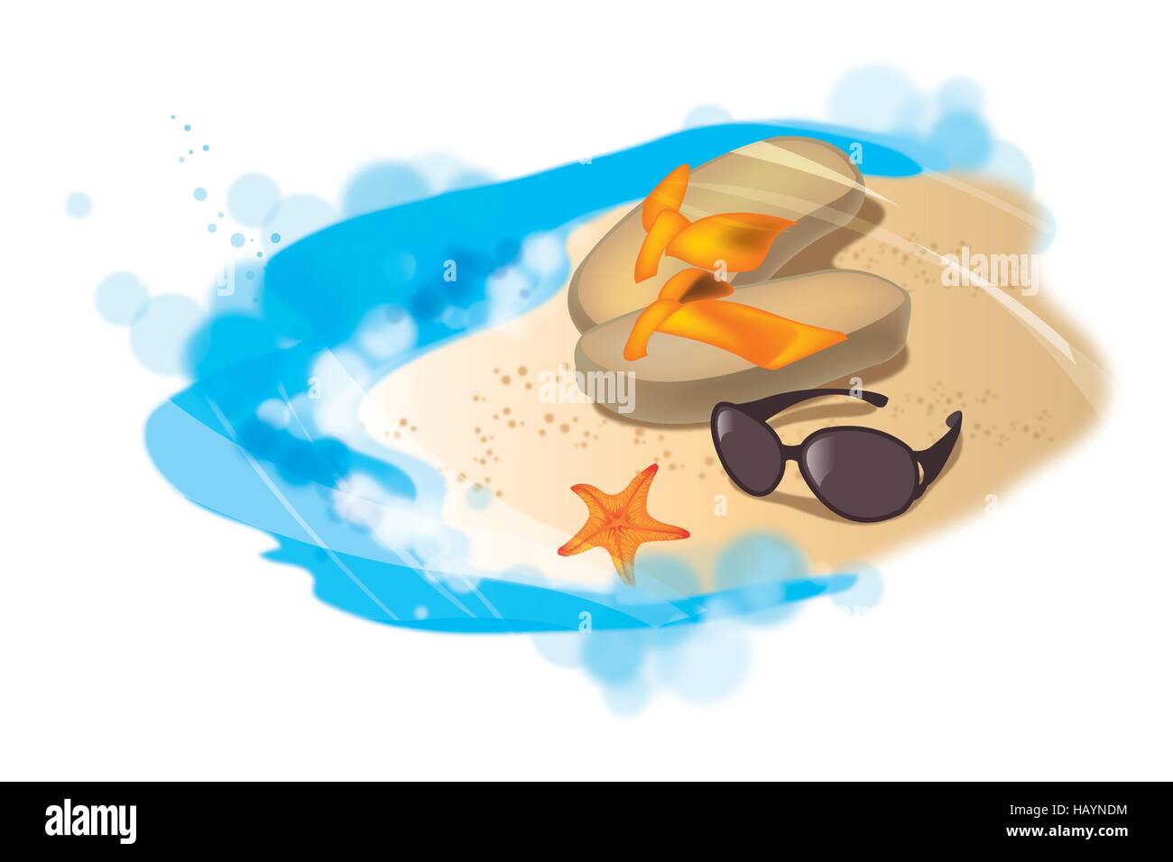 Illustration und Malerei Malerei Stock Vektor