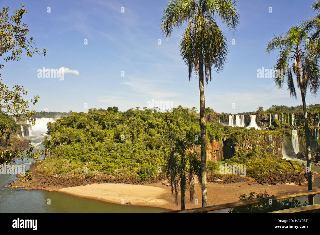 Brasilien, Iguazu Wasserfälle Stockfoto