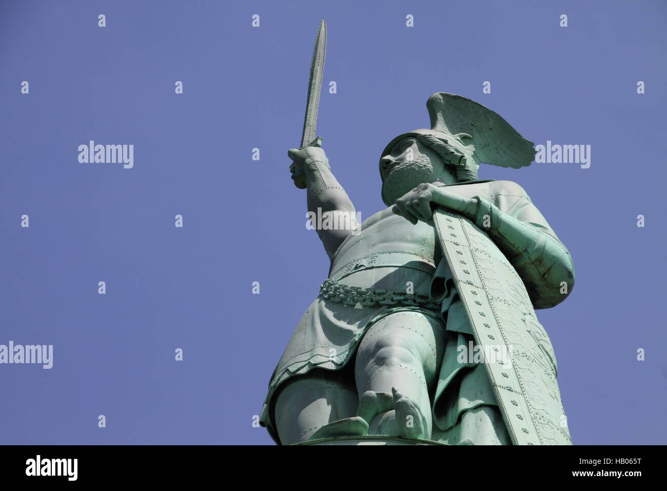 Hermann-Denkmal, North Rhine-Westphalia, Deutschland Stockfoto